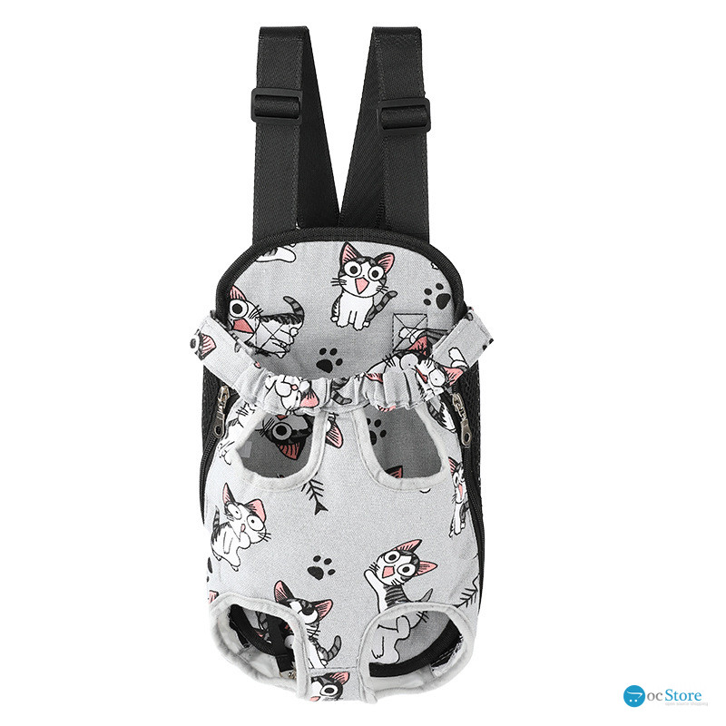 Рюкзак- кенгуру для животных SY210814 Cat Gray L