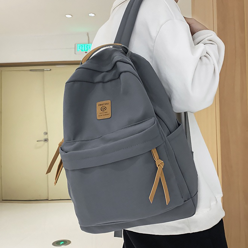 Рюкзак подростковый 81227 с карманом для ноутбука 20L Gray