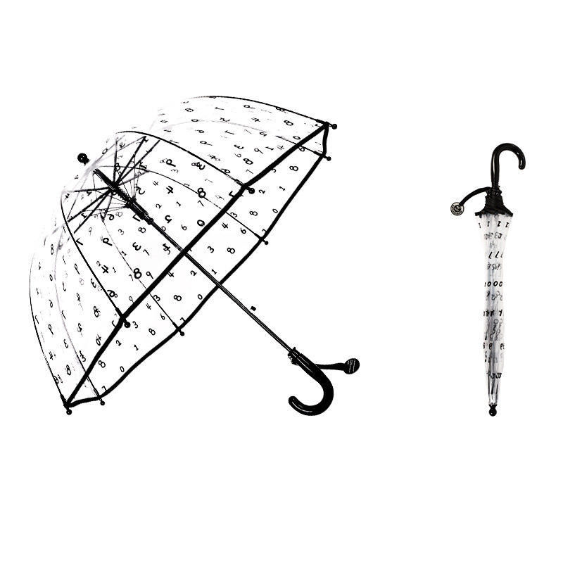 Детский зонт RST RST046A Цифры Black