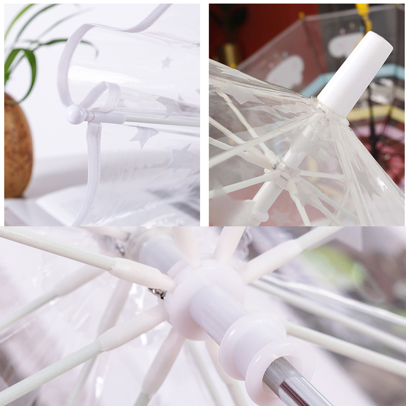 Детский зонт RST RST067 Звезды White