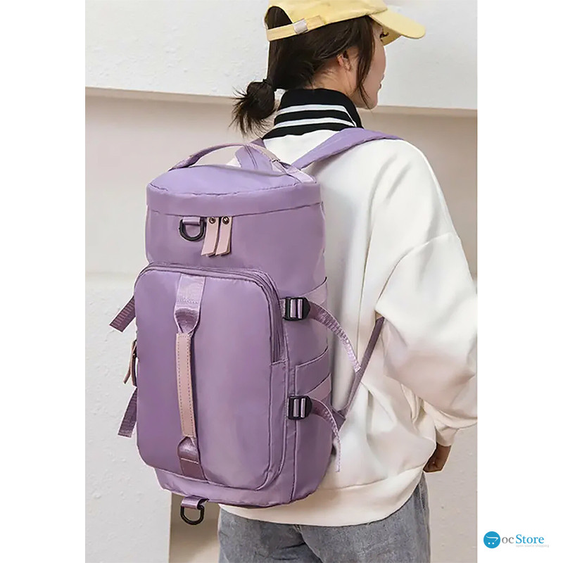 Сумка-рюкзак дорожная, спортивная BRD-375 20-35L Purple