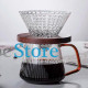 Сервер Ecocoffeetools B360580 графин для приготовления кофе заварник для пуровера стеклянный 580 мл