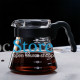 Сервер Ecocoffeetools S600 600 мл графин для приготовления кофе заварник для пуровера стеклянный Black