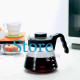 Сервер Ecocoffeetools S600 600 мл графин для приготовления кофе заварник для пуровера стеклянный Black