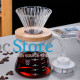 Сервер Ecocoffeetools S600 600 мл графин для приготовления кофе заварник для пуровера стеклянный White