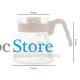 Сервер Ecocoffeetools S600 600 мл графин для приготовления кофе заварник для пуровера стеклянный White