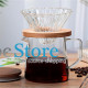 Сервер Ecocoffeetools S900 графин для приготовления кофе заварник для пуровера стеклянный 300 мл