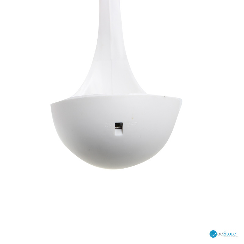 Игрушка кормушка DT-1223 Лебедь 8,5*8*17,5 см с инфракрасным светом White