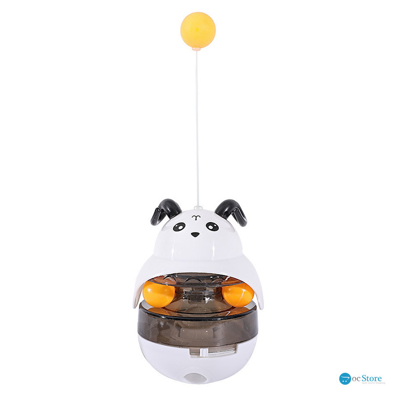 Игрушка DT-653 Неваляшка Барашек для котов с шариками и кормушкой