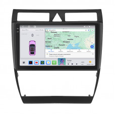 Штатная магнитола Lesko для Audi A6 allroad I (C5) 2000-2006 экран 9" 4/64 QLED CarPlay 4G Wi-Fi GPS 360 Prime