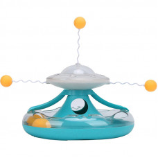 Игрушка для кошек DT312 игровой комплекс с шариками Mint Green