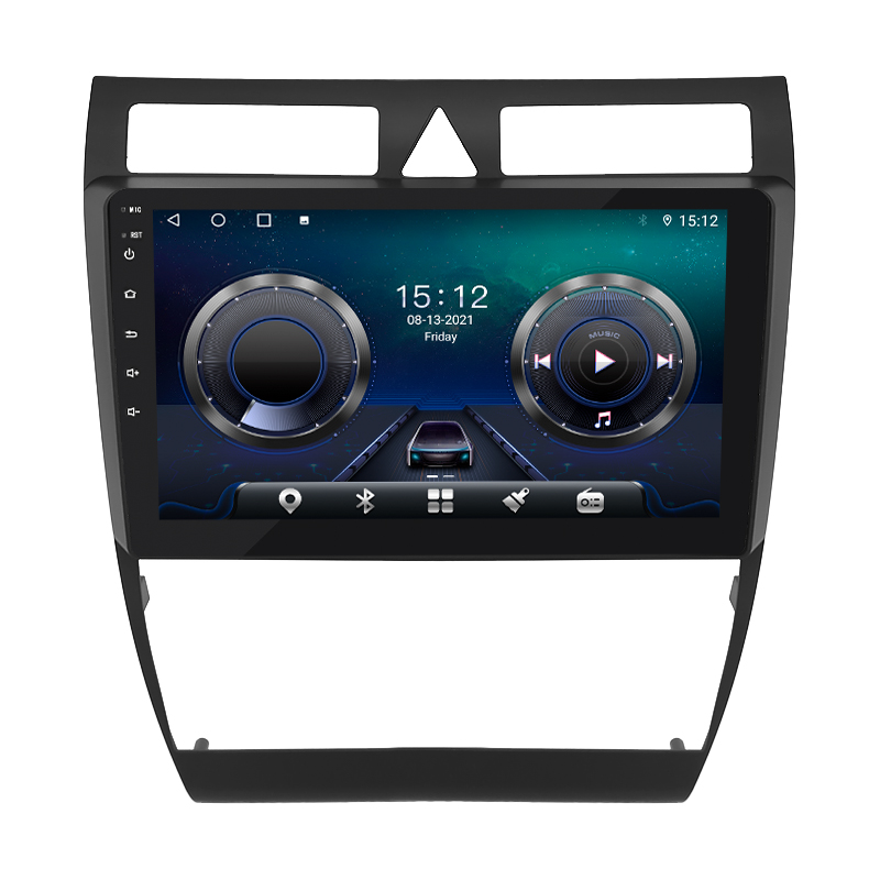 Штатная магнитола Lesko для Audi A6 II (C5) 1997-2001 экран 9" 4/64Gb 4G Wi-Fi GPS Top