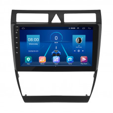 Штатная магнитола Lesko для Audi A6 II (C5) 1997-2001 экран 9" 6/128Gb 4G Wi-Fi GPS Top