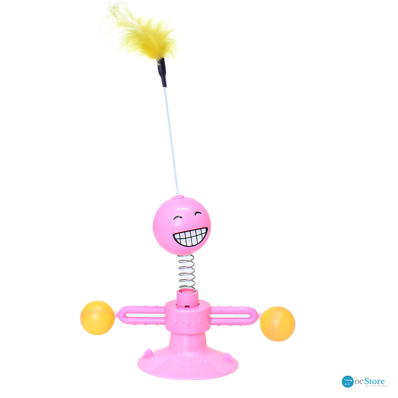 Игрушка для котов Hoopet 05406 Funny Man Pink