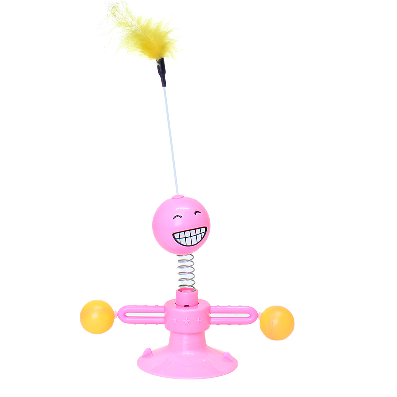 Игрушка для котов Hoopet 05406 Funny Man Pink