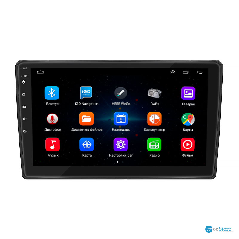 Штатная магнитола Lesko для Citroen Berlingo II Рестайлинг 2012-2015 экран 9" 1/16Gb Wi-Fi GPS Base
