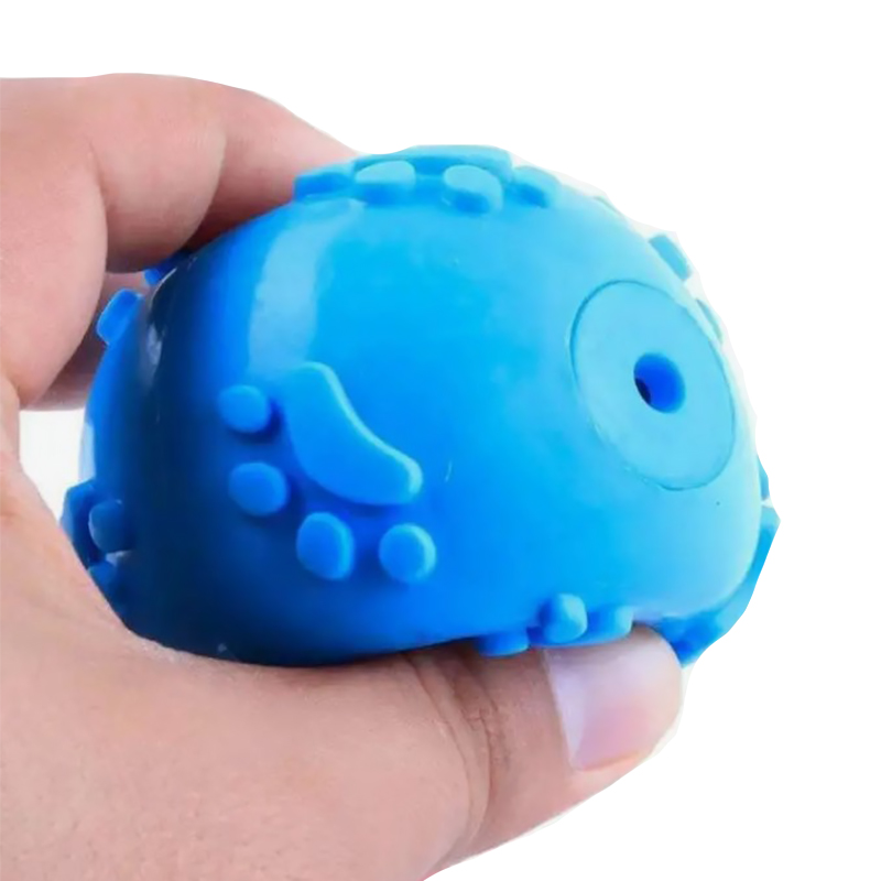 Игрушка Мяч DT1149 жевательный резиновый для Собак D:6,0 см Blue