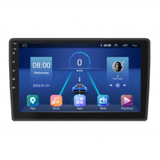 Штатная магнитола Lesko для Citroen C2  2003-2009 экран 9" 4/32Gb 4G Wi-Fi GPS Top