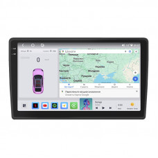 Штатная магнитола Lesko для Citroen C3 I Рестайлинг 2005-2010 экран 9" 4/64 QLED CarPlay 4G Wi-Fi GPS 360 Prime