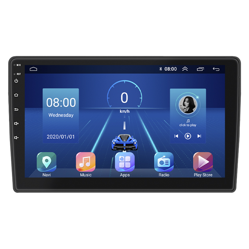 Штатная магнитола Lesko для Citroen C3 I Рестайлинг 2005-2010 экран 9" 4/32Gb 4G Wi-Fi GPS Top