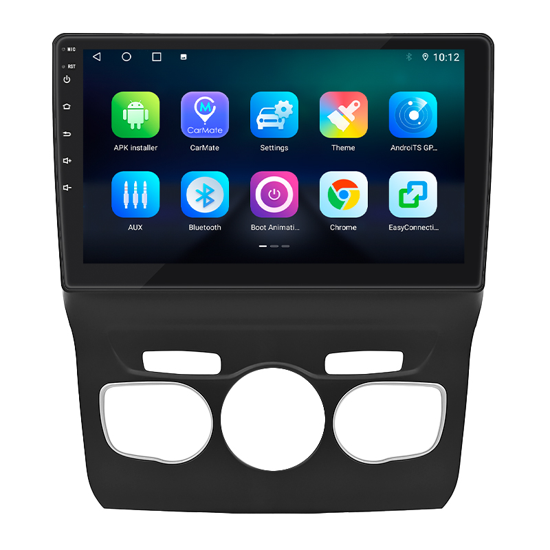 Штатная магнитола Lesko для Citroen C4 II 2010-2016 экран 10" 4/32Gb 4G Wi-Fi GPS Top