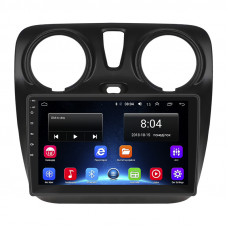 Штатная магнитола Lesko для Dacia Lodgy ver 2 2012-2017 экран 9" 2/32Gb Wi-Fi GPS Base