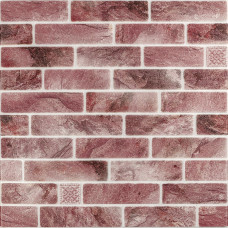 Панель стінова 680х680х4мм Клінкер рожева глина SW-00002005