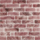 Панель стінова 680х680х4мм Клінкер рожева глина SW-00002005