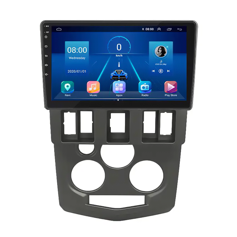 Штатная магнитола Lesko для Dacia Logan I 2004-2012 экран 9" 6/128Gb 4G Wi-Fi GPS Top