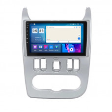 Штатная магнитола Lesko для Dacia Logan I ver 2 2008-2012 экран 9" 2/32Gb CarPlay 4G Wi-Fi GPS Prime