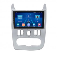 Штатная магнитола Lesko для Dacia Logan I ver 2 2008-2012 экран 9" 4/32Gb 4G Wi-Fi GPS Top