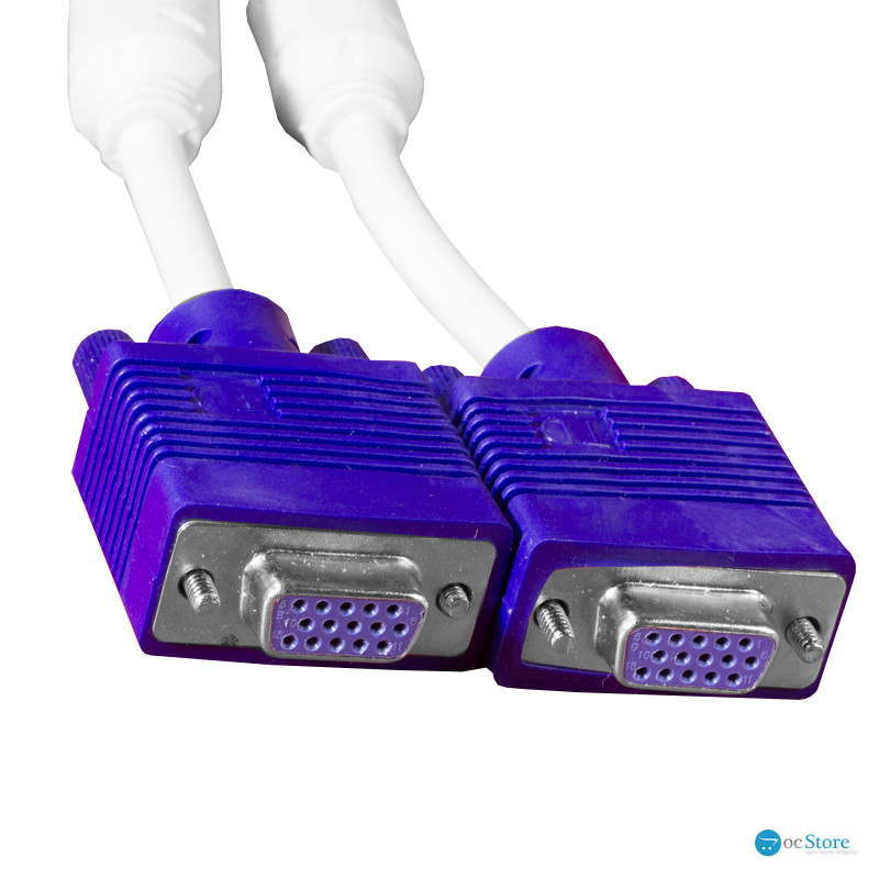Переходник мультимедийный VGA mother to 2xVGA father