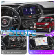 Штатная магнитола Lesko для Fiat Doblo II Рестайлинг 2015-н.в. экран 9" 2/32Gb CarPlay 4G Wi-Fi GPS Prime