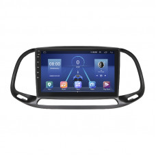 Штатная магнитола Lesko для Fiat Doblo II Рестайлинг 2015-н.в. экран 9" 2/32Gb 4G Wi-Fi GPS Top