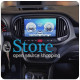 Штатная магнитола Lesko для Fiat Doblo II Рестайлинг 2015-н.в. экран 9" 4/32Gb 4G Wi-Fi GPS Top