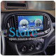 Штатная магнитола Lesko для Fiat Doblo II Рестайлинг 2015-н.в. экран 9" 4/32Gb 4G Wi-Fi GPS Top