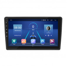 Штатная магнитола Lesko для Fiat Scudo II 2007-2016 экран 9" 4/32Gb 4G Wi-Fi GPS Top