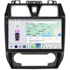 Штатная магнитола Lesko для Geely Emgrand EC7  2009-2016 экран 10" 4/64 QLED CarPlay 4G Wi-Fi GPS 360 Prime