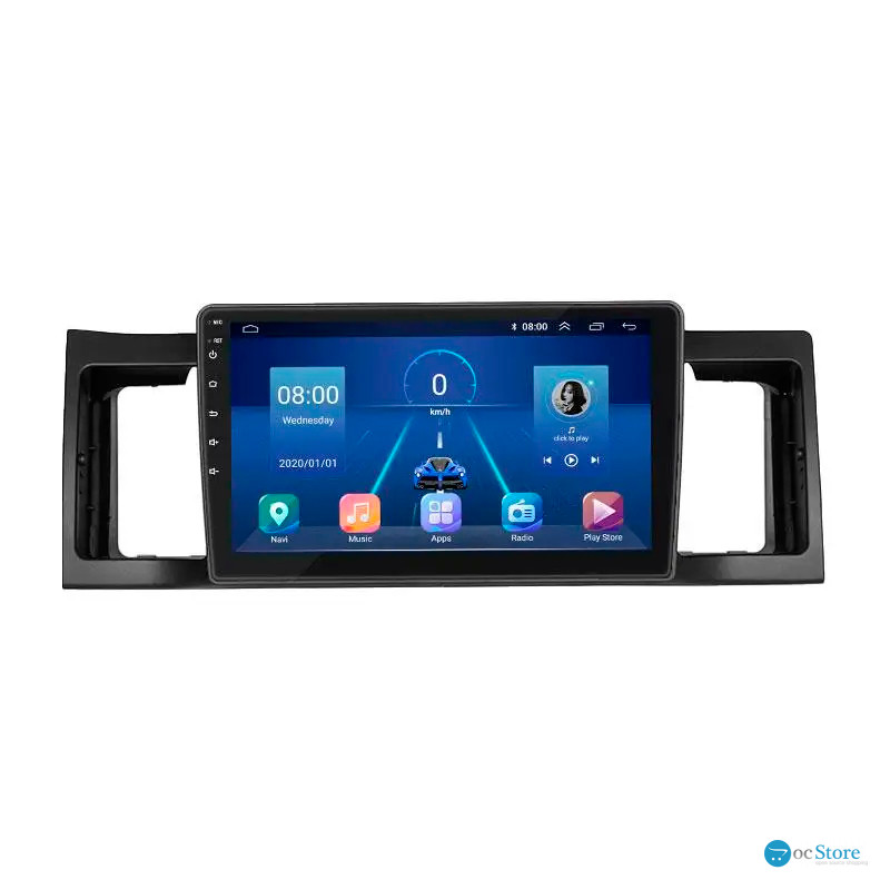 Штатная магнитола Lesko для Geely FC (Vision)  2006-2011 экран 9" 6/128Gb 4G Wi-Fi GPS Top