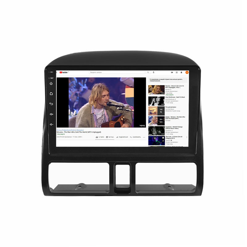 Штатная магнитола Lesko для Honda CR-V II 2001-2004 экран 9" 2/32Gb Wi-Fi GPS Base