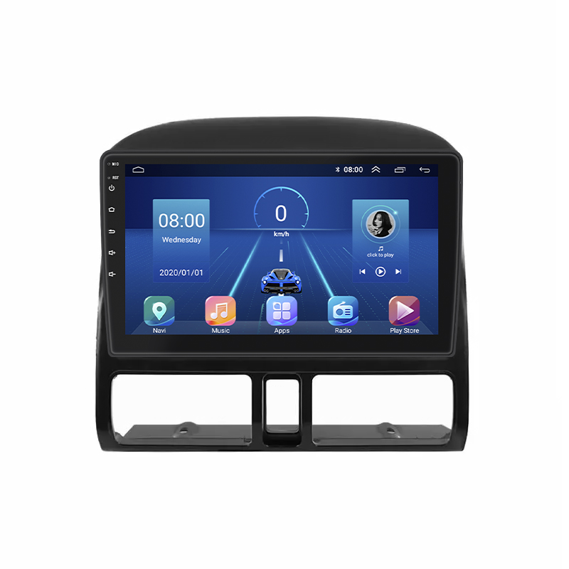 Штатная магнитола Lesko для Honda CR-V II Рестайлинг 2004-2006 экран 9" 4/32Gb 4G Wi-Fi GPS Top