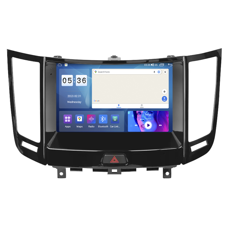 Штатная магнитола Lesko для Infiniti G IV 2006-2013 экран 9" 2/32Gb CarPlay 4G Wi-Fi GPS Prime