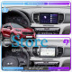 Штатная магнитола Lesko для Kia Sportage IV ver 2 2016-2018 экран 9" 4/64Gb 4G Wi-Fi GPS Top