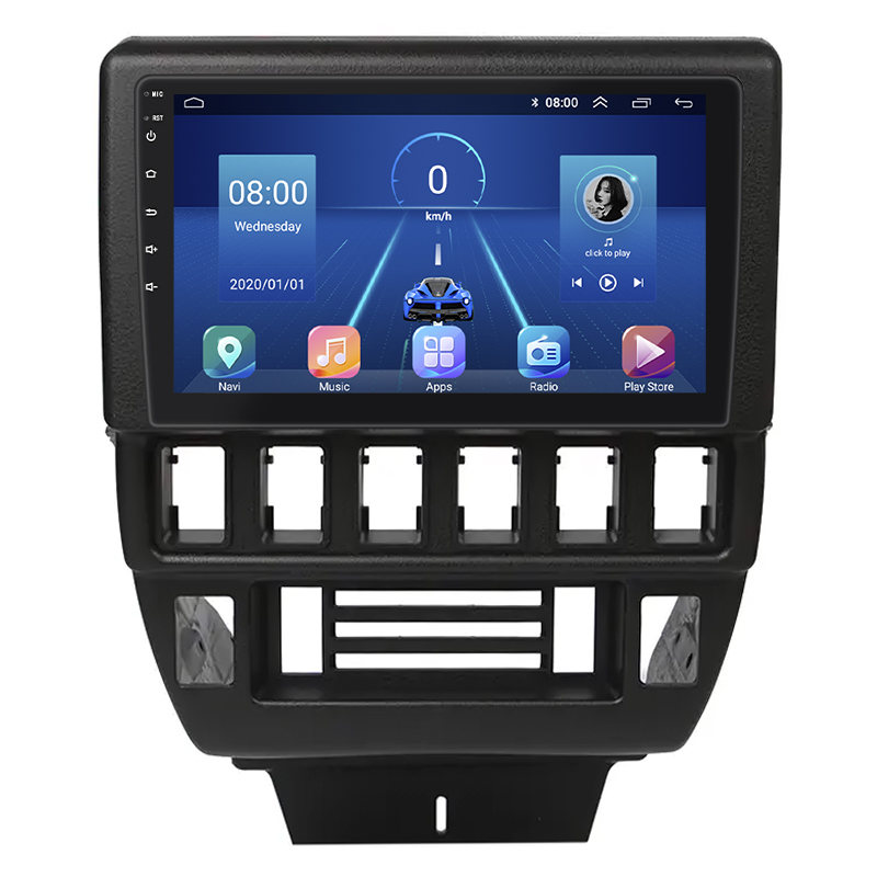 Штатная магнитола Lesko для LADA (ВАЗ) 2131 (4x4) I 1993-2019 экран 9" 2/32Gb 4G Wi-Fi GPS Top