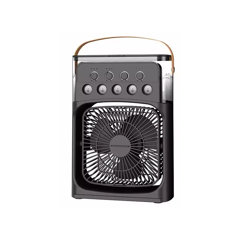 Портативный мини кондиционер вентилятор с функцией увлажнения воздуха Mini Cooling Fan USB Black