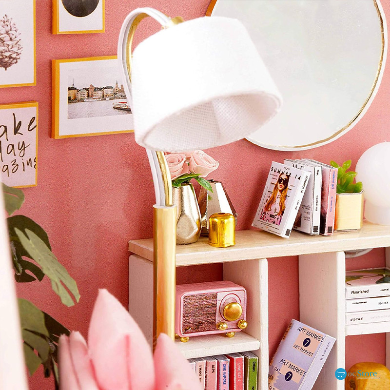 Кукольный дом конструктор DIY Cute Room H-017 Счастливое время
