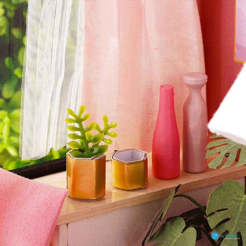 Кукольный дом конструктор DIY Cute Room H-017 Счастливое время