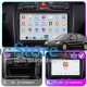 Штатная магнитола Lesko для Mercedes-Benz C-Класс II (W203) 2000-2004 экран 9" 4/64 QLED CarPlay 4G Wi-Fi GPS 360 Prime