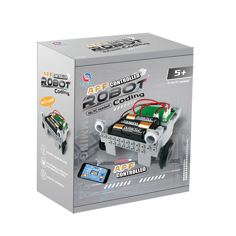 STEM-конструктор TXMR-004 программируемый робомобиль на АКБ с дистанционным управлением