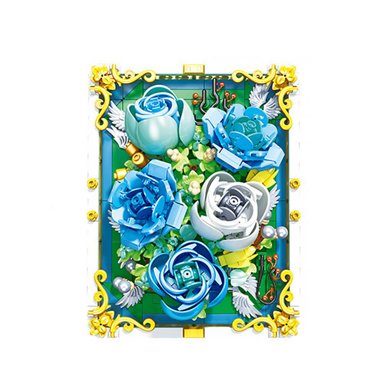 3D конструктор набор строительных блоков JIE-STAR 9029 Heart of the Ocean 651 деталь пластиковый